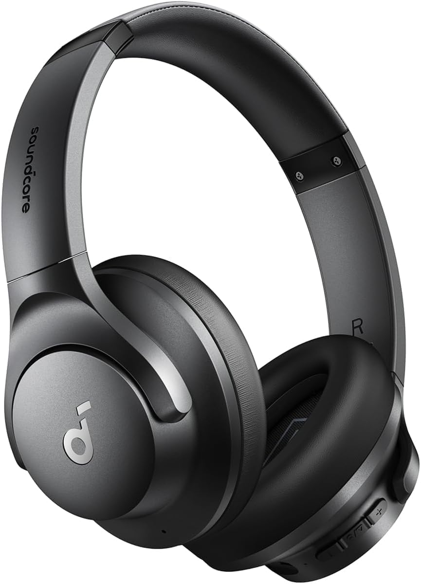 soundcore Q20i Headphones ANC Wireless Over-Ear Bluetooth 40H Hi-Res Bass App