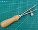Adjustable Edge Creaser Skiving Tool Handmade DIY Professional Stainless Steel Leather Craft Tools Set