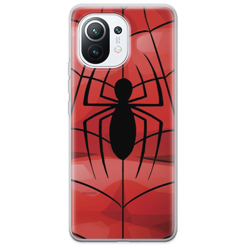 ERT GROUP mobile phone case for Xiaomi 11 original and officially Licensed Marvel pattern Spider Man 013 optimally adapted to the shape of the mobile phone, case made of TPU — image 1