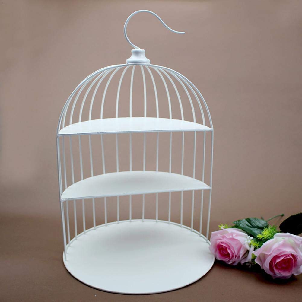 Gaeruite 3 Etages Cage A Oiseaux Presentoir A Gateau Support A Gateau Style Europeen Fer A The Dessert Tiered Cupcake Stand Cupcake Tower Assiettes Assiettes A Gateau Napravi Rs