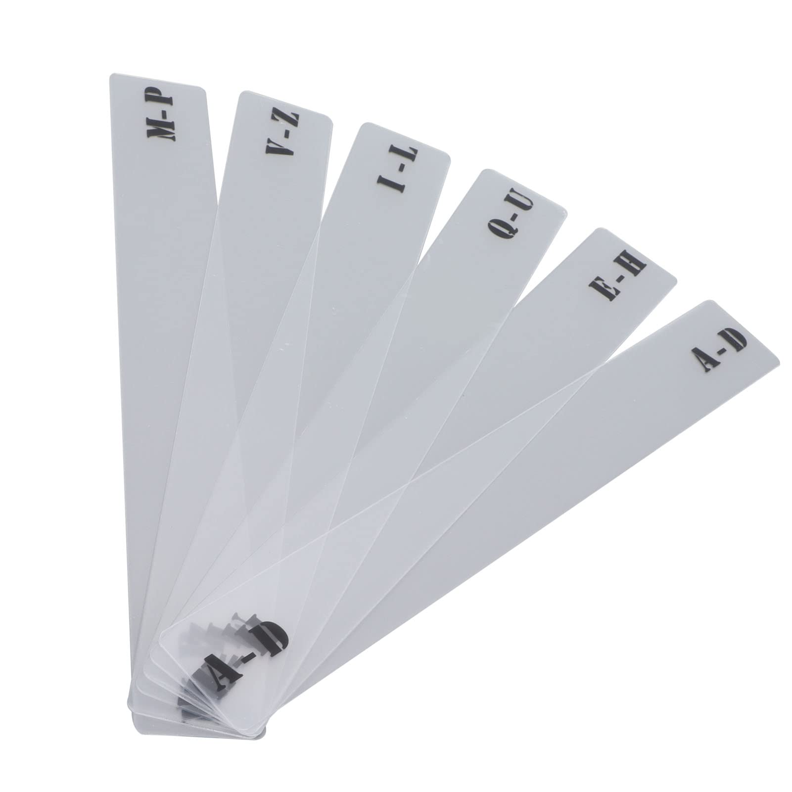 GK‑R34B Vinyl Record Divider Card, A to Z Horizontal Label Record Organizer Index Dividers Card, for Vinyl Record Shelf Storage