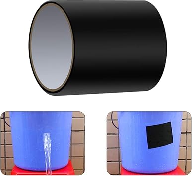 Amazon Co Jp Taido Max 超強力 修理防水テープ 補修テープ 瞬間接着 強力粘着 超強力多用途補修テープ 防水 補修シール 水漏れ 空気漏れ ダクト シャワー バケツ修理 補強 防水シール 補強テープ 10cm 1 5m ブラック Diy 工具 ガーデン