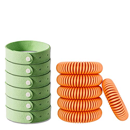 12 Pack Natural Mosquito Repellent Bracelet
