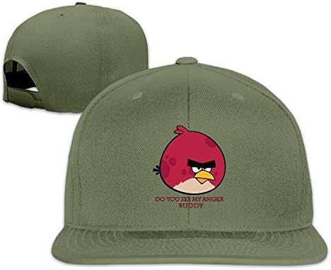 Custom Unisex Do You See My Anger Buddy Casual Baseball CapHat ForestGreen