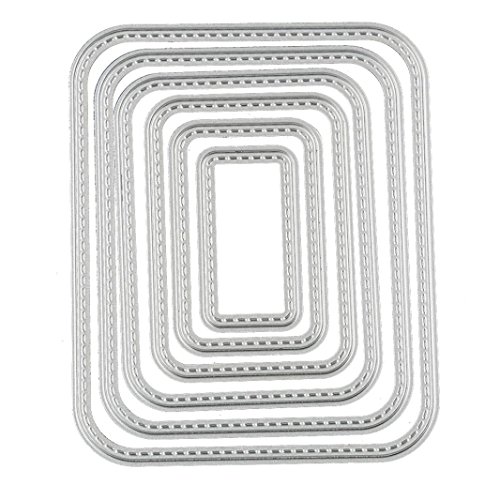 Kingfansion Metal Cutting Dies Stencil DIY Scrapbooking Embossing Album Paper Card Craft (G) - Thumbnail 2