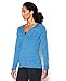 Under Armour Women's UA Tech Long Sleeve Hooded Henley Medium ELECTRIC BLUE