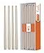 Hyoola 12 Pack Tall Taper Candles - 14 Inch Sahara Beige Dripless, Unscented Dinner Candle - Paraffin Wax with Cotton Wicks - 12 Hour Burn Time.