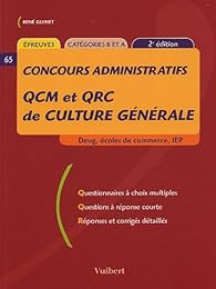 QCM et QRC de culture générale