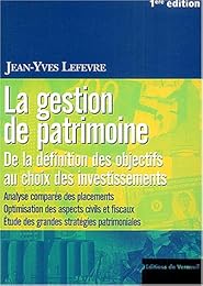 La  gestion de patrimoine