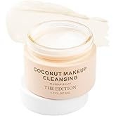 The Edition Coconut Cleansing Balm – 2-in-1 Makeup Remover & Face Cleanser – Melts Waterproof Mascara & Longwear Makeup – Hydrating, Nourishing, Gentle for Sensitive Eyes – 50g (1.7 oz)