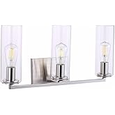 Minka Acacia 24" Wide Brushed Nickel Metal 3-Light Bath Light