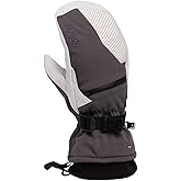 Swany Men's X-Plorer Durable Waterproof Breathable Moisture-Wicking Insulated Warm Winter Mittens for Skiing & Snowboarding