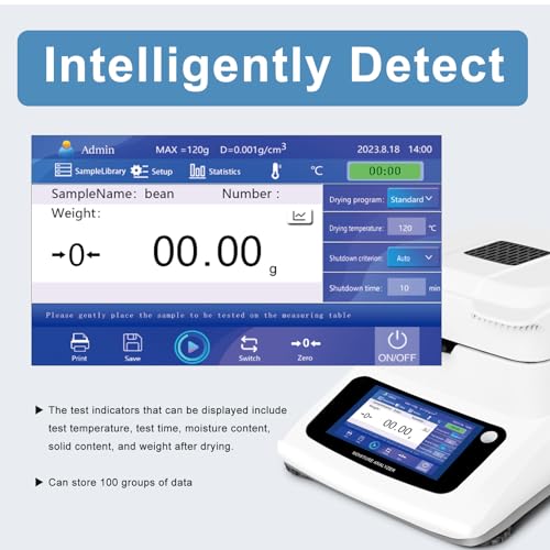SOKO Halogen Moisture Analyzer Laboratory, Moisture Readability 0.01