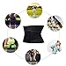 HURMES Waist Trainer Belt for Women-Waist Cincher Trimmer Body Shaper Belt (Black, M)