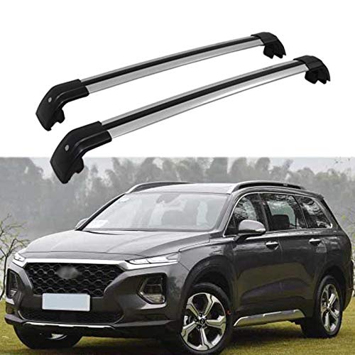 Buy Cross Bars Roof Racks fit for 2019 2020 2021 2022 Hyundai Santa Fe