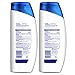 Head and Shoulders, Shampoo and Conditioner 2 in 1, Anti Dandruff, Dry Scalp Care with Almond Oil, 23.7 fl oz, Twin Pack