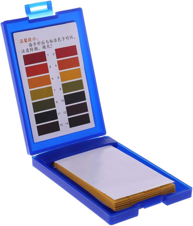 VAILANG 1-14 PH Test Paper Tropical Aquarium Fish Tank Water Testing Kit 80Pieces
