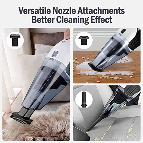 Holife Powerful Handheld Vacuum Cordless Cleaner Rechargeable, 30mins