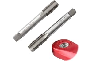 CFOPIRYX S28esong Thread Tap Pedal Accessories Universal HSS Portable Bicycle Outdoor Bike Crank Repair Tool Replacement Right Left Hand Durable Clean