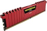 Corsair Vengeance LPX 32GB (2x16GB) DDR4 2666 CL16 Memory Kit Red view 3