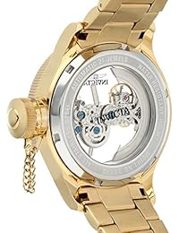 Invicta de los hombres 'Russian Diver' automático de acero inoxidable reloj Casual, color: dorado (modelo: 26270 -)