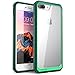 Supcase Unicorn Beetle Series Hybrid Protective Clear Case for Apple iPhone 7 Plus, Green/Green