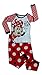 Disney Minnie Mouse Little Girls Toddler Long Sleeve Pajama Set