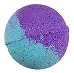 Vanilla & Chamomile Bath Bomb (4.5 oz) - Handmade in USA - Ultra Lush & Organic Essential Oil - Fizzy & Colorful - Aromatherapy & Moisturizing - Vegan & Gluten Free