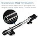 NICREW Submersible Aquarium Heater 100W, Glass Heating Rod for Fish Tank