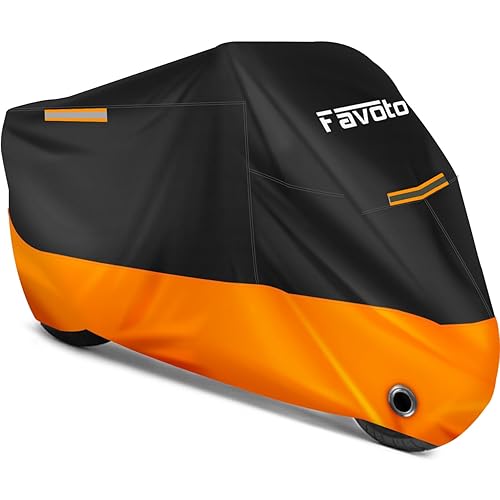 Cover Waterproof Motorcycle Weather Protection Favoto Motorcycle