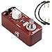 Mooer MOC1 Pure Octave Guitar Single Effect With 2 Getaria Pedal Cables