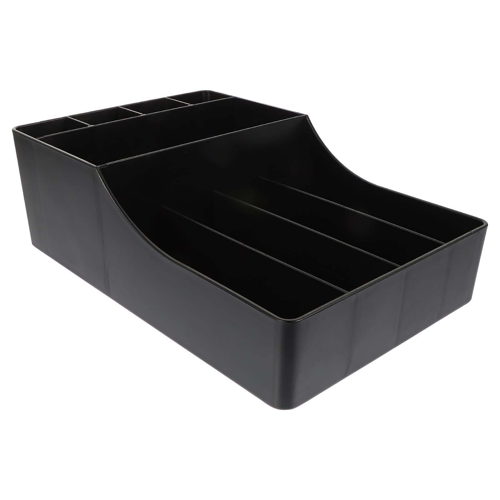 GANAZONO Condiment Organizer Box with Tea Bag and Sugar Bag Holder 11.81X7.76X3.94 Inch Seasoning Storage Organizer for Home Coffee Station Desktop and Kitchen