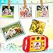 PROGRACE Kids Camera Dual Camera Selfie Digital Video Camera Camcorder for Boys Girls with 4X Digital Zoom, Flash Light and Funny Game(Christmas Edition)