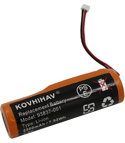 Replacement Battery For Wahl Cordless Shaver - 3.7V 3400mAh Li-ion Battery Compatible With 93837-001