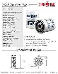 Cim-Tek 70059 Centurion 300-HS10II Hydrosorb
