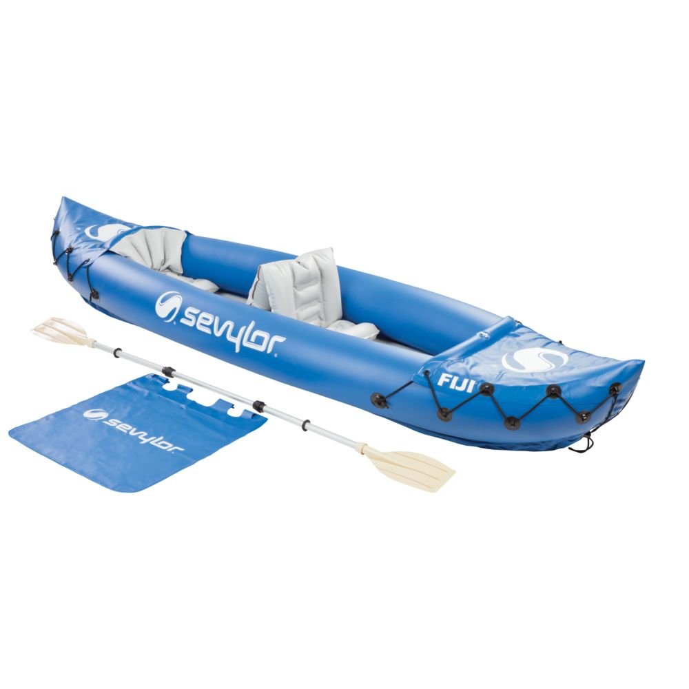 Sevylor Fiji 2-Person Kayak, Blue, 10' 4" x 2' 9"