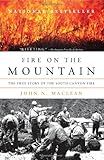 Front cover for the book Fire on the Mountain: The True Story of the South Canyon Fire by John N. Maclean