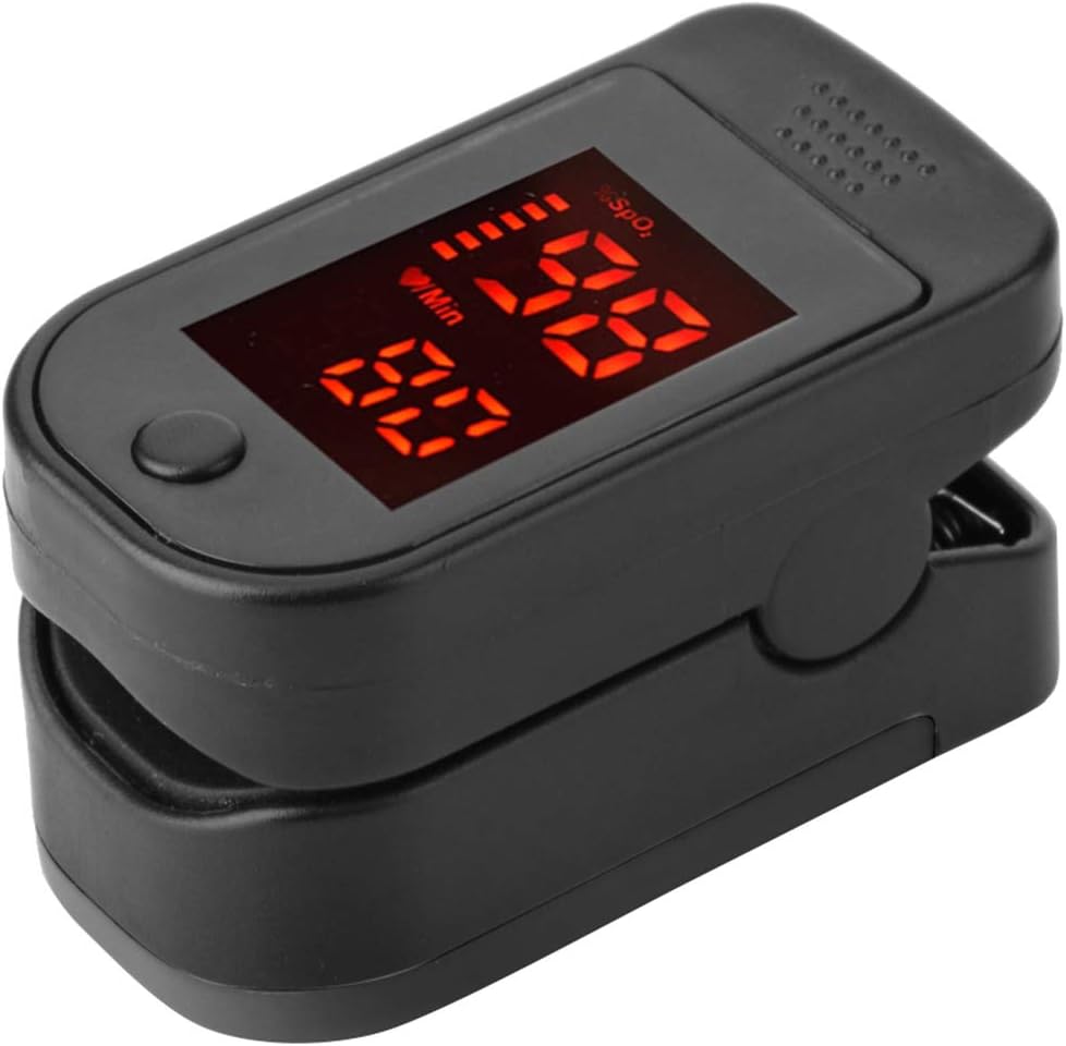 Fingertip Pulse Oximeter,OLED Display Oximeter Finger Monitor in 2 Directions,Blood Oxygen Monitoring,Heart and Pulse Rate Monitor,Fitness Tools