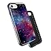Speck 79990-5758 Presidio Inked Cell Phone Case for iPhone 7 - Milky Way Black Glossy/Black