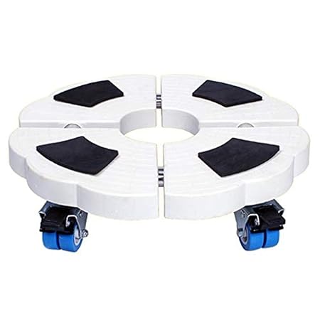 SH-lingbujian Einstellbare Teleskop-Möbel Dolly Roller bewegliche Basis Mobile Waschmaschine Dolly für Kühlschrank Trockner W