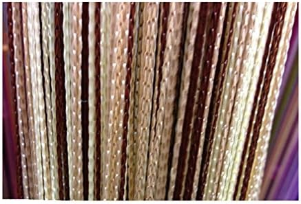AMSS Decorative Door String Curtain Wall Panel Fringe Window Room Divider Blind Divider Multi-colors Tassel Screen Home 100cm200cm 2pcs