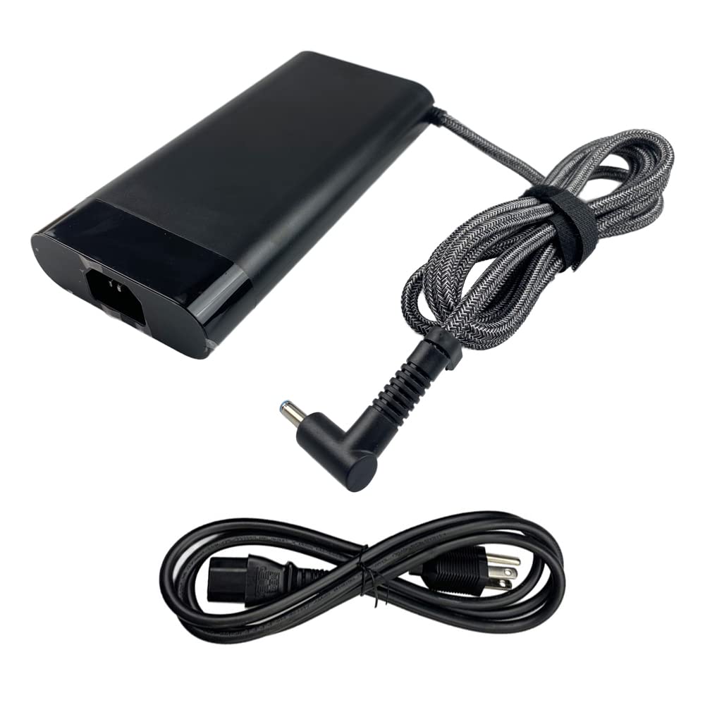 Photo 1 of 200W 150W AC Charger Fit for HP ZBook 15 17 G3 G4 G5 G6 G7 Omen Pavilion 15 16 17 15t 17t Create Studio G3 G4 G5 G7 Fury G10 G9 L00818-850 TPN-CA03 TPN-DA10 Laptop Power Adapter Cord