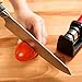 2 Stage Knife Sharpener Tool - Professional Blade Sharpening Machine Sharpen Blades, Kitchen Knives System, Scissors