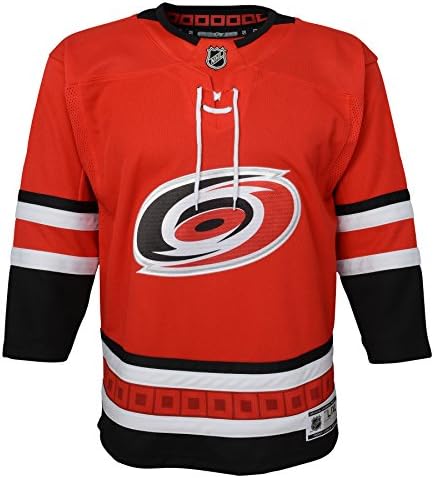 Carolina Hurricanes NHL Branded NHL Youth Premier Blank Red Jersey