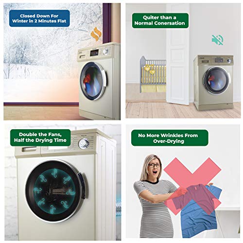 Equator 2019 24" Combo Washer Dryer Ch. Gold Winterize+Quiet - Thumbnail 5