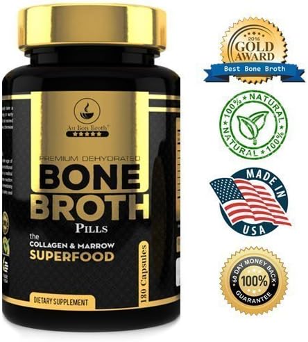 Bone Broth Protein Powder Superfood (180 Capsules)