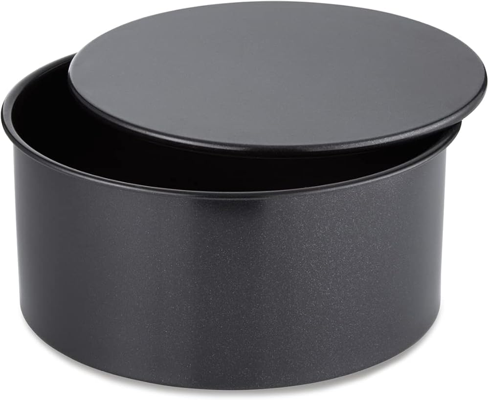 Tower Precision Plus 25cm Deep Cake Tin Black Non-Stick Loose Base Aluminised