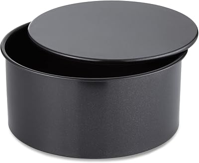 Tower Precision Plus 25cm Deep Cake Tin Black Non-Stick Loose Base Aluminised