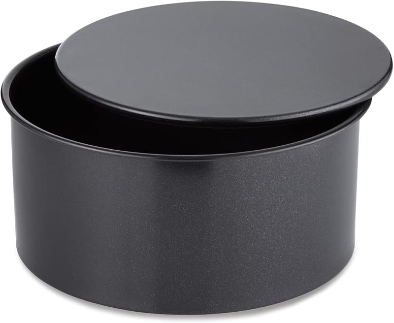 Tower Precision Plus 25cm Deep Cake Tin Black Non-Stick Loose Base Aluminised
