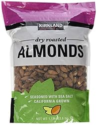 Kirkland Dry Roasted Almonds Net wt 1.13kg